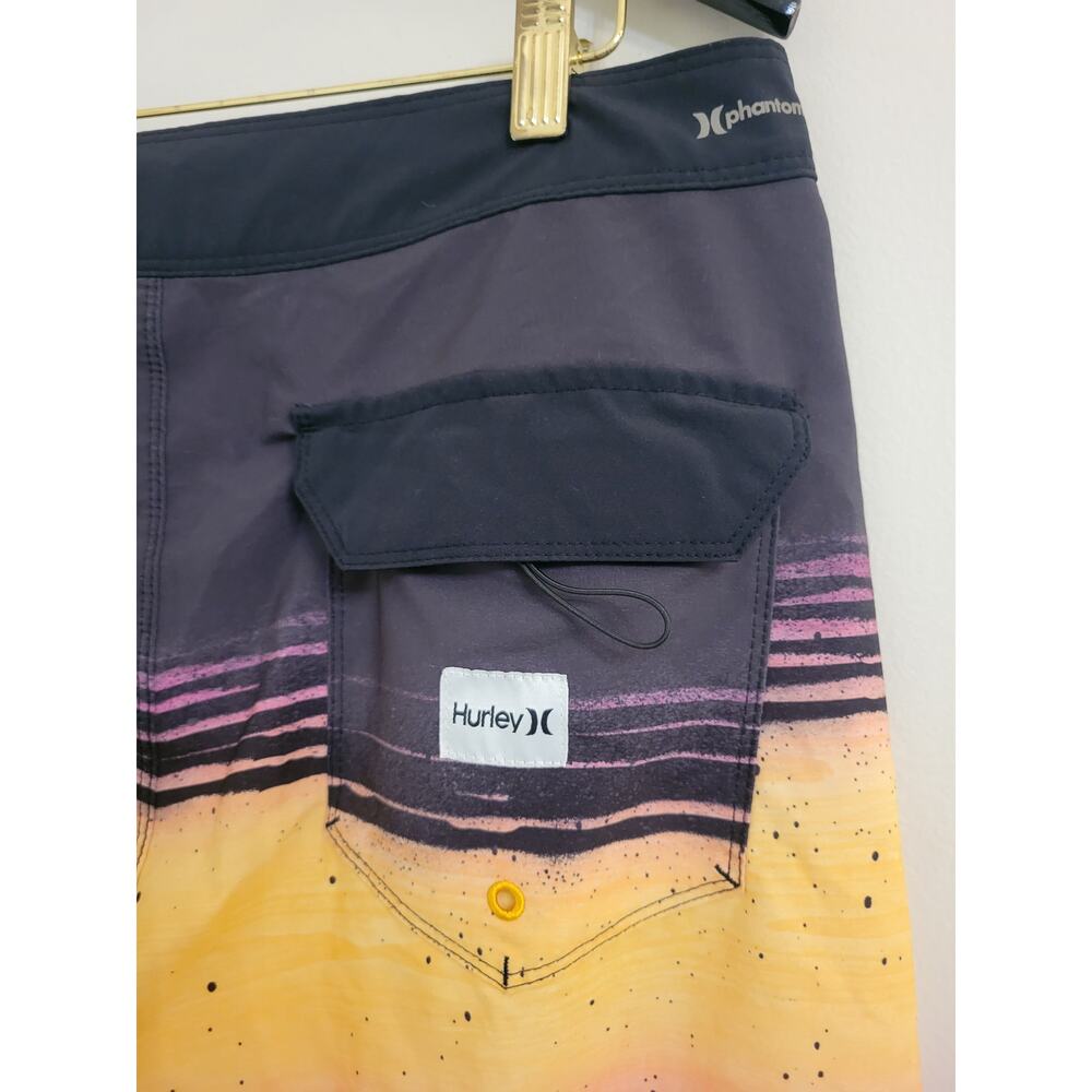 Hurley Phantom Overspray Men's Board Shorts Sunset Sz 30 - Picture 5 of 6
